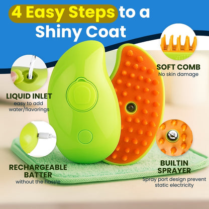 Petsay FurMist Brush - Ultimate Pet Hair Brush